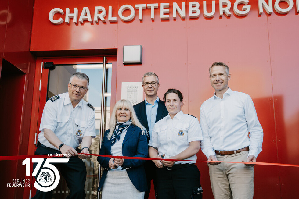 Feuerwache Charlottenburg‑Nord feierlich wiedereröffnet