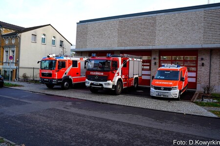 Neues Wachgebäude der Freiwilligen Feuerwehr Grünau