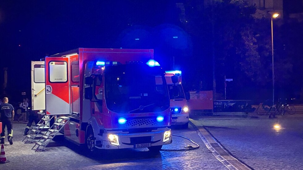 GW Hygiene an der Einsatzstelle