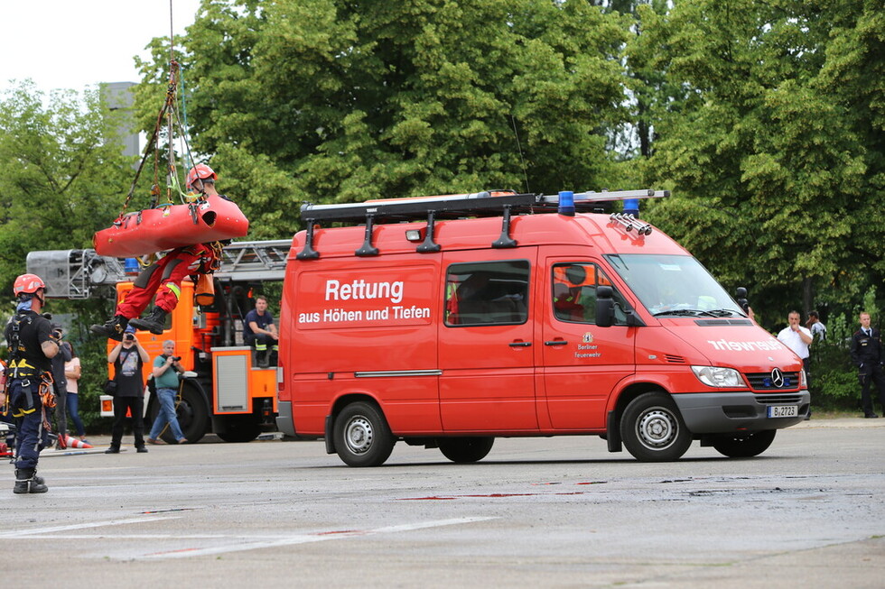 Einsatzfahrzeug der Höhenrettung