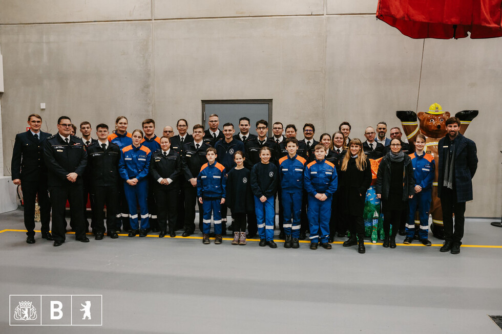 Feierliche Einweihung der neuen Feuerwache der Freiwilligen Feuerwehr Tegelort