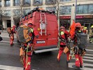 Ausrüstung der Spezialeinheit zur Rettung aus Höhen und Tiefen der Berliner Feuerwehr