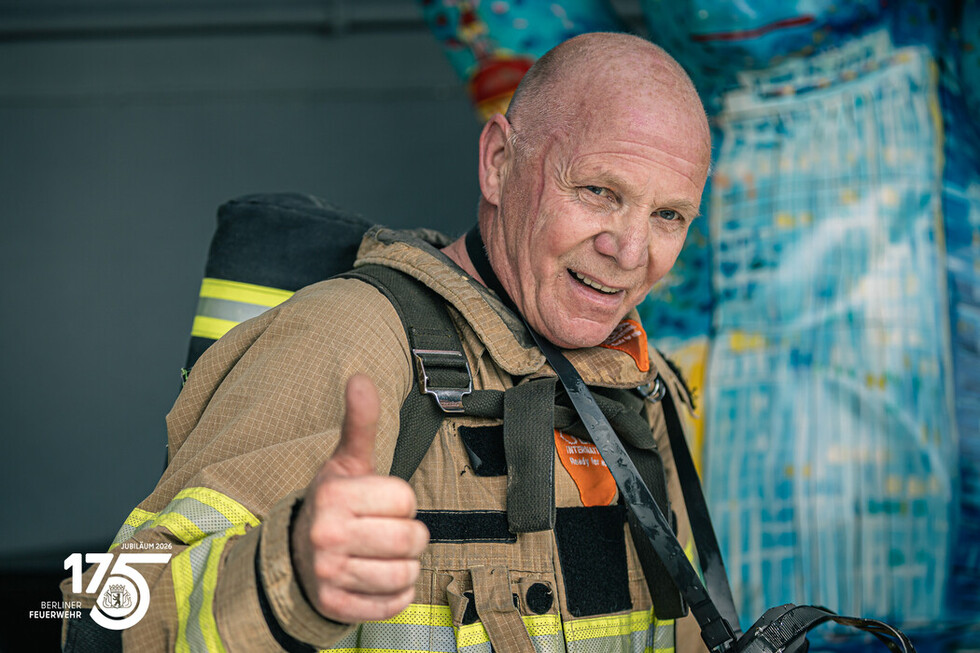 14. Berlin Firefighter Stairrun im 175. Jubiläumsjahr der Berliner Feuerwehr