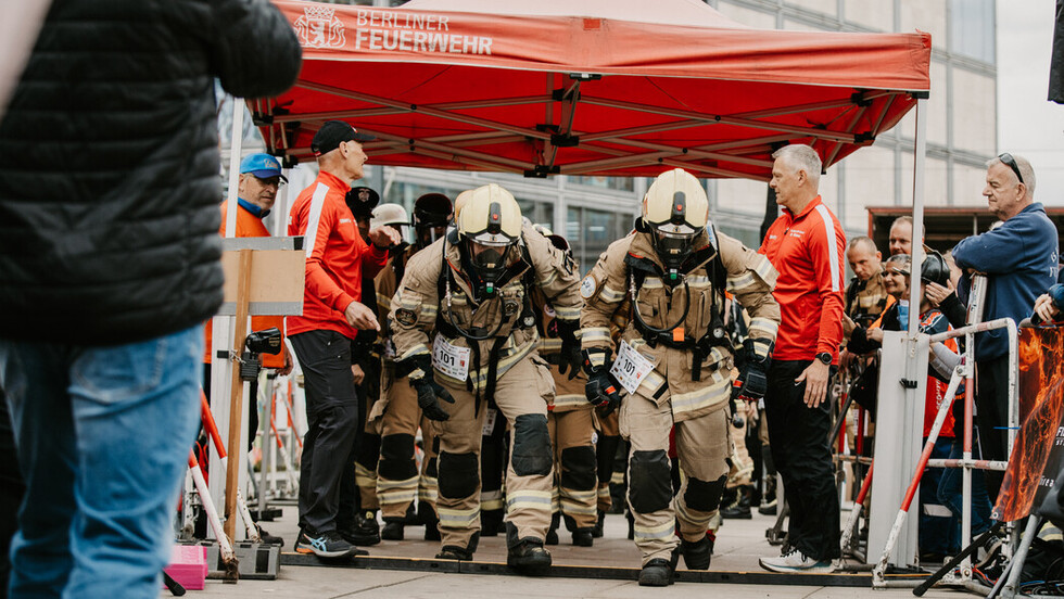 Ein Team beim Start (Bild: David Langner)