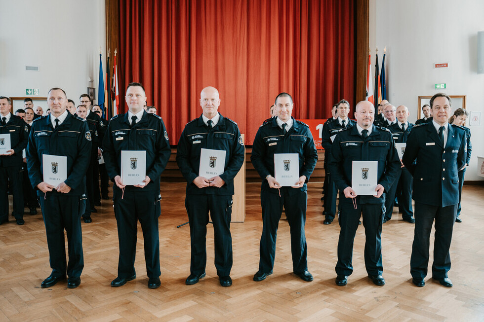 Ernennungen und Beförderungen bei der Berliner Feuerwehr