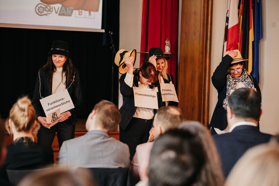 Rollenspiel zur Abschlusspräsentation