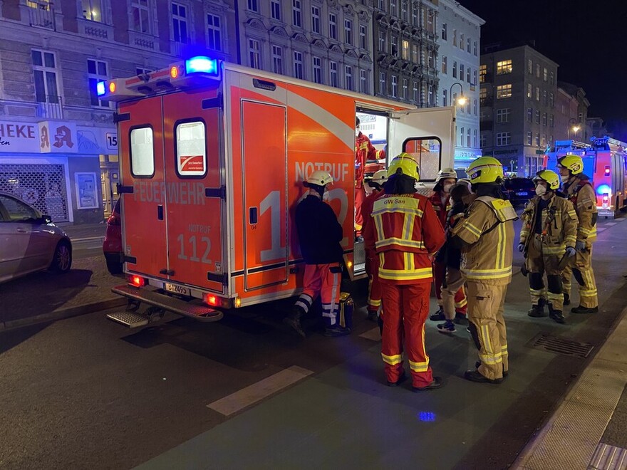 Organisatorischer Leiter Rettungsdienst, Leitender Notarzt und Staffelführer des GW Sanität am 