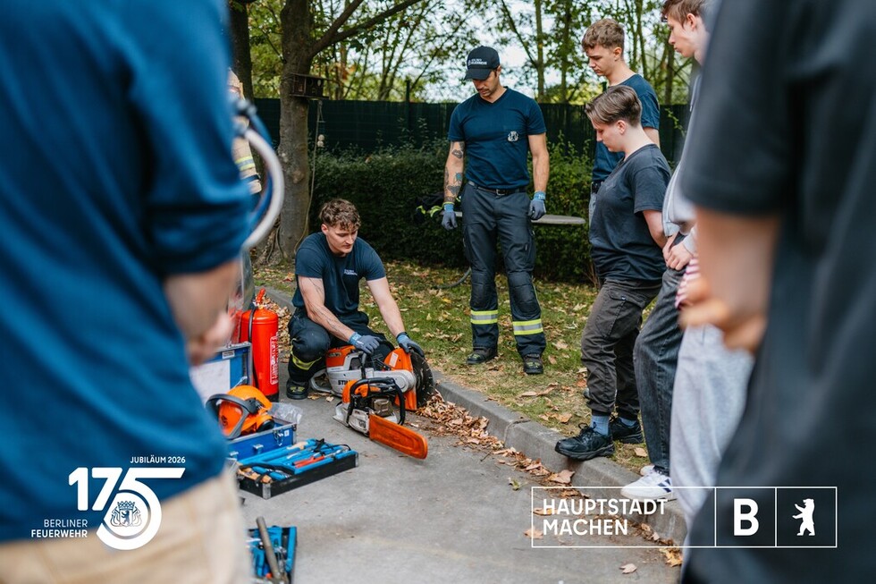 Einblick in Technik und Ausrüstung der Berliner Feuerwehr.