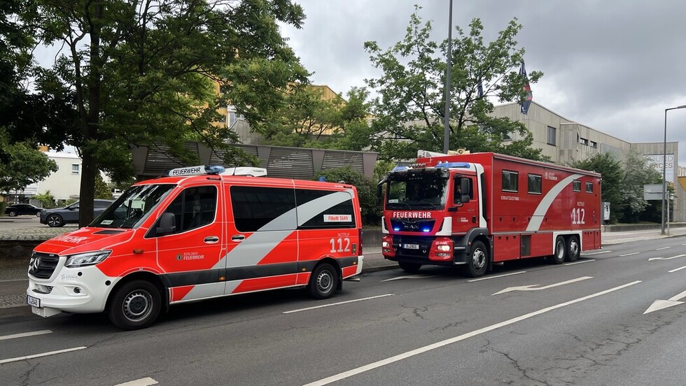 Einsatzleitwagen 2 in Bereitstellung