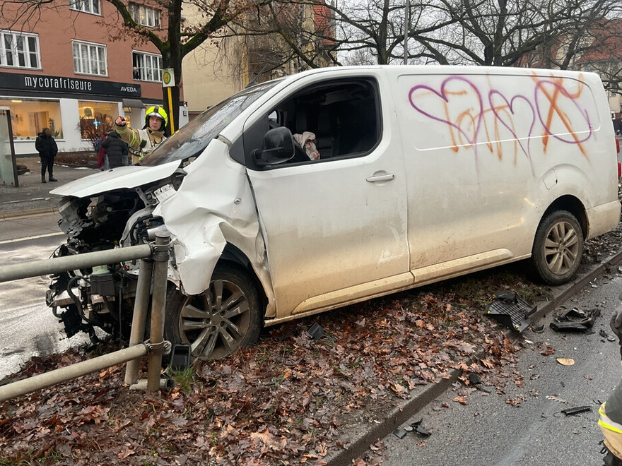 Verkehrsunfall Clayallee