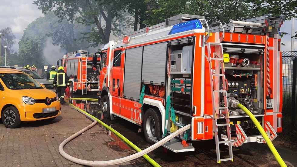 LHF an der Einsatzstelle