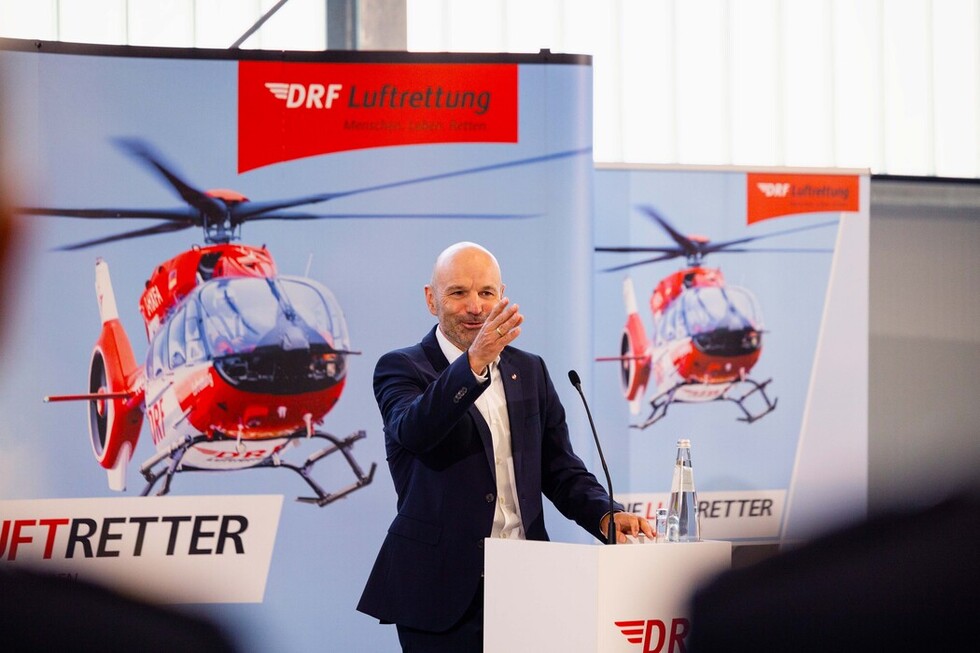 Dr. Krystian Pracz, Vorstandsvorsitzender der DRF Luftrettung