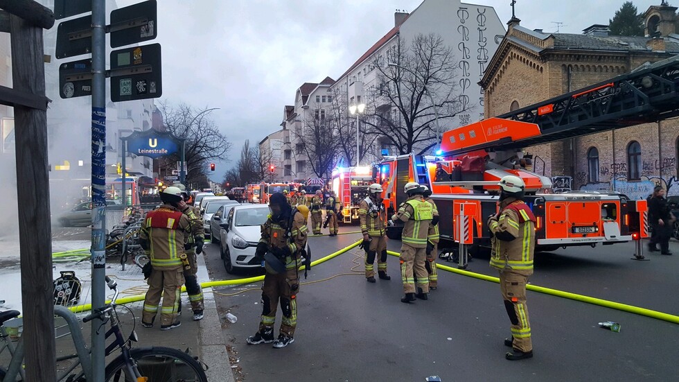 zeitaufwendige Brandbekämpfung