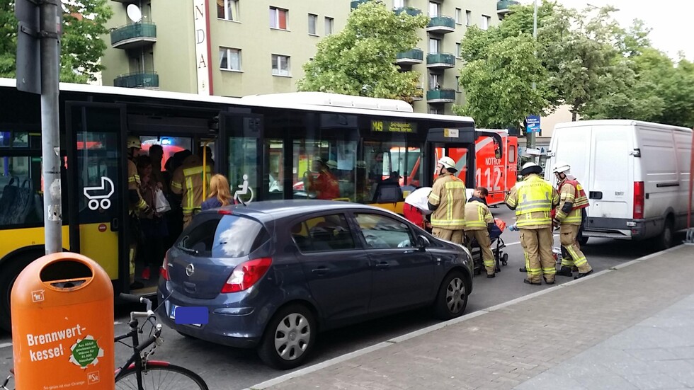 Rettung aus dem Bus