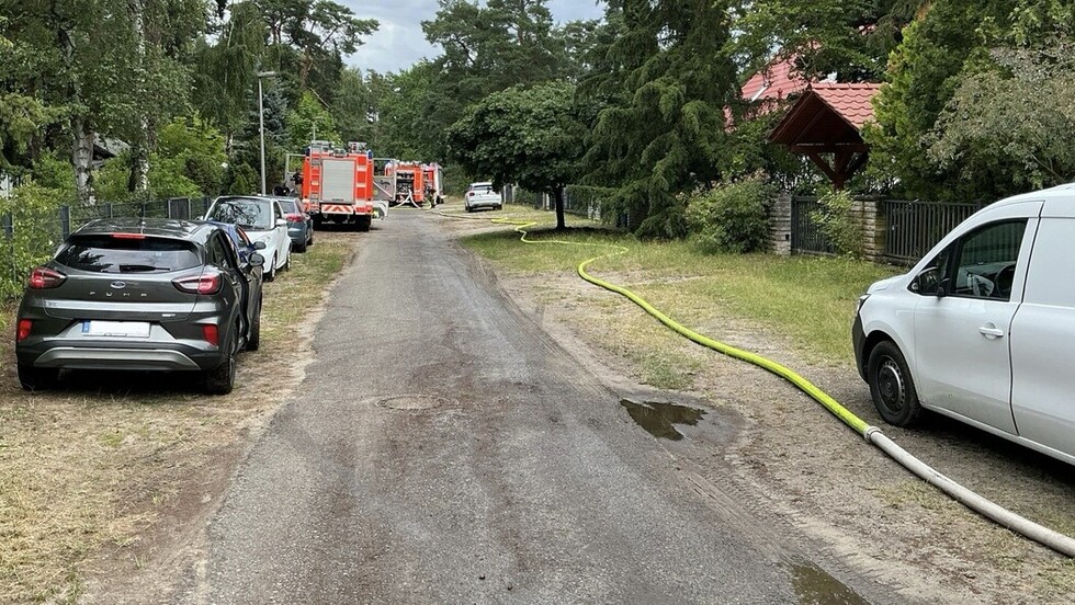Wasserversorgung zu Einsatzstelle