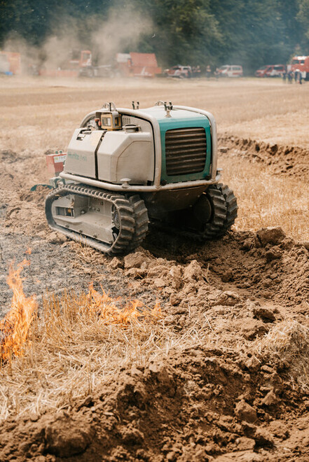 Forstrobotor im Einsatz