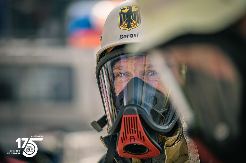 14. Berlin Firefighter Stairrun im 175. Jubiläumsjahr der Berliner Feuerwehr