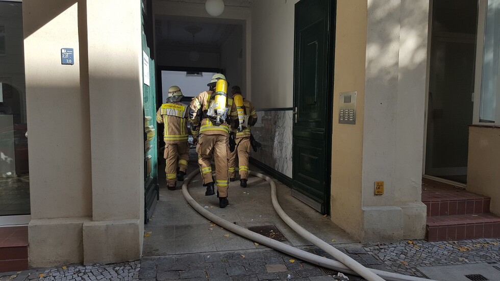 Erfolgreicher Einsatz, Brand unter Kontrolle.