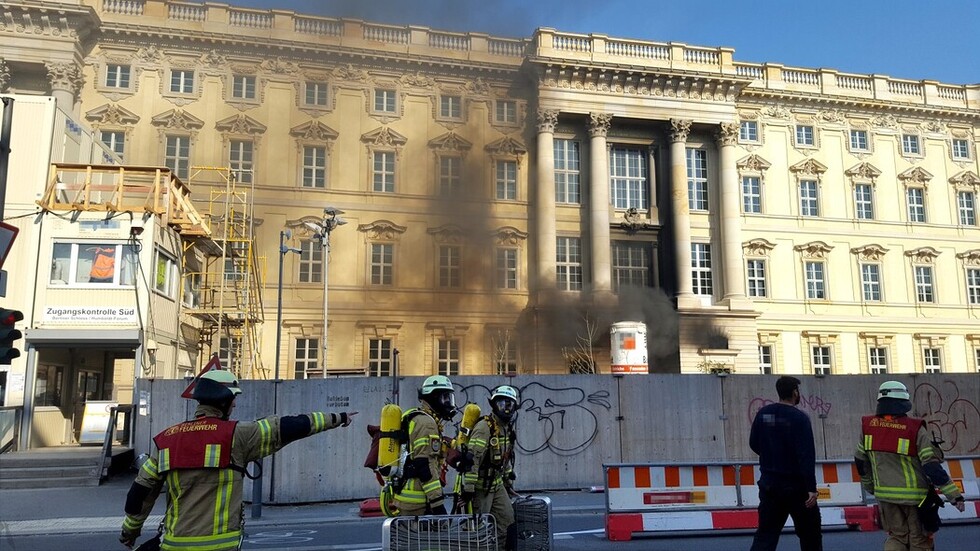 starke Rauchentwicklung