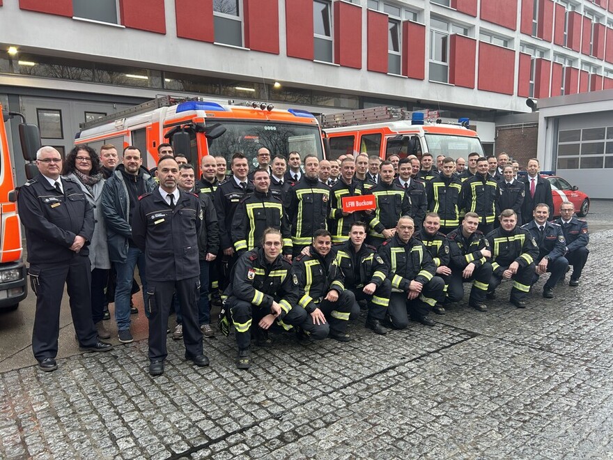 Gruppenbild Eröffnungsveranstaltung LFW Buckow