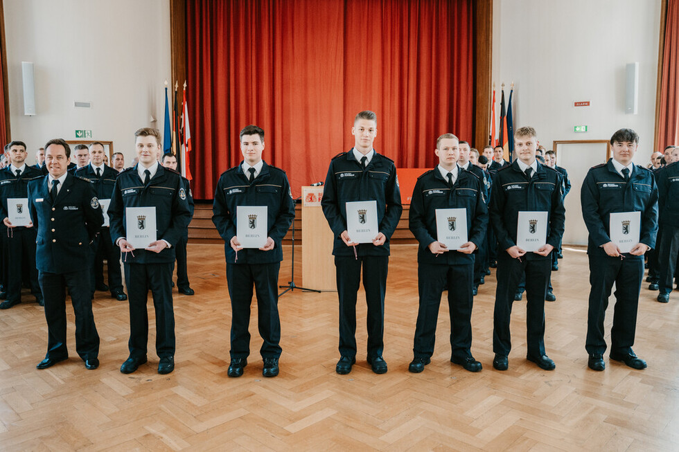 Ernennungen und Beförderungen bei der Berliner Feuerwehr