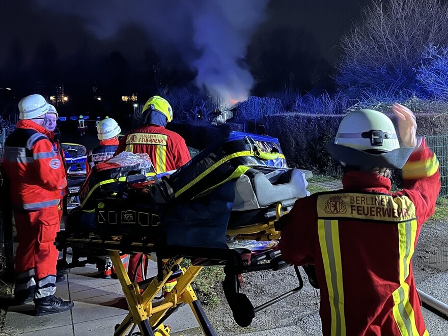 Rettungsdienst in Bereitstellung