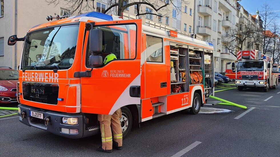 LHF an der Einsatzstelle