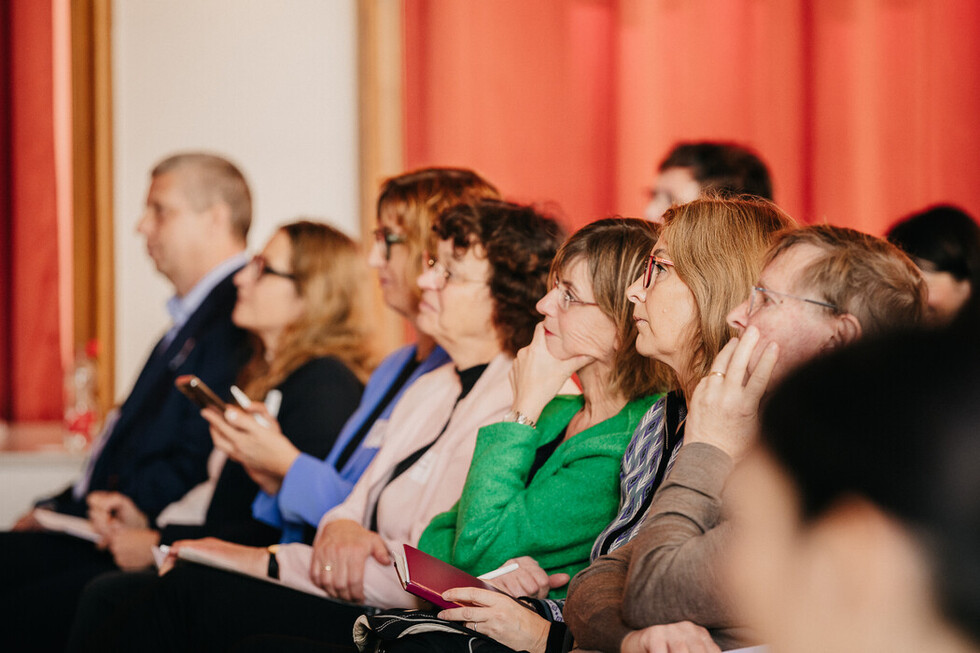 Gäste der Abschlusspräsentation