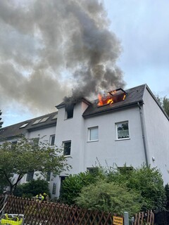 Brandausbreitung im dritten Obergeschoss
