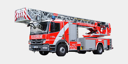 Berliner Feuerwehr - Schlüsselanhänger DLK 23/12 CS - Berlin - Online-Shop