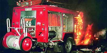 Symbolbild 1987: Kreuzberg brennt