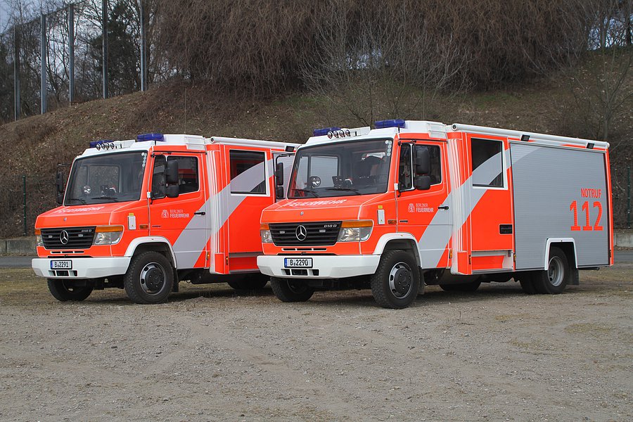 Zwei LHF 10/5, schräg von vorn