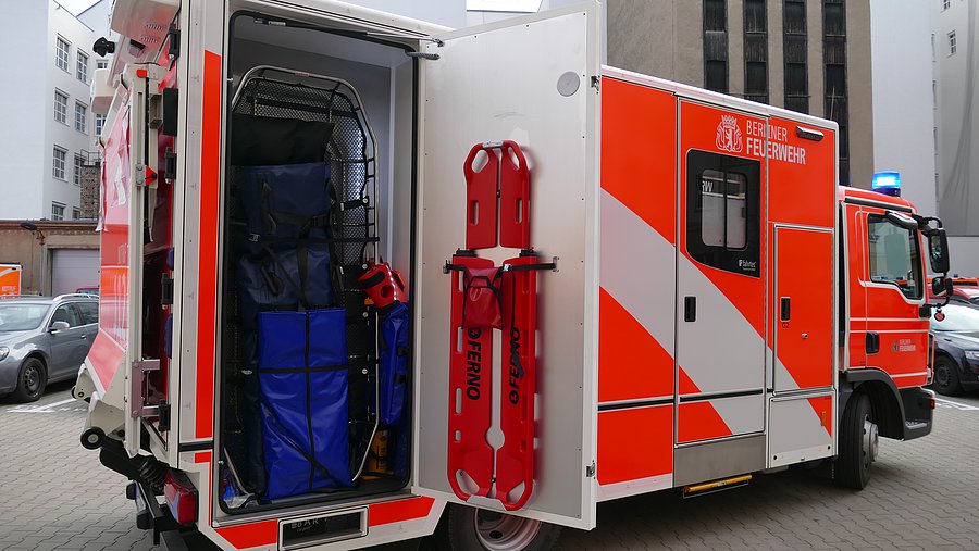 Berliner Feuerwehr: Rettungswagen