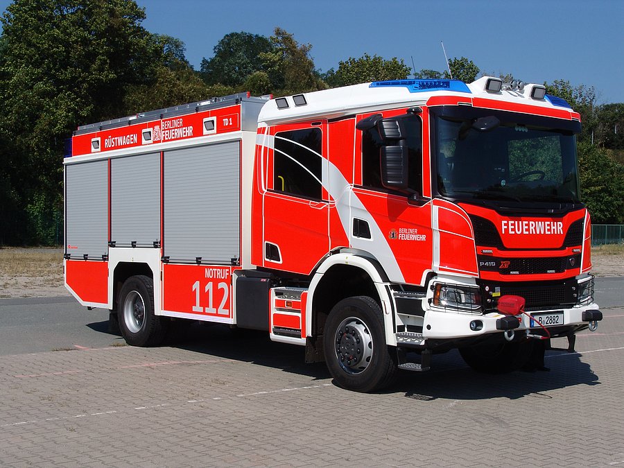 Berliner Feuerwehr - Schlüsselanhänger FwK 30 - Berlin - Online-Shop