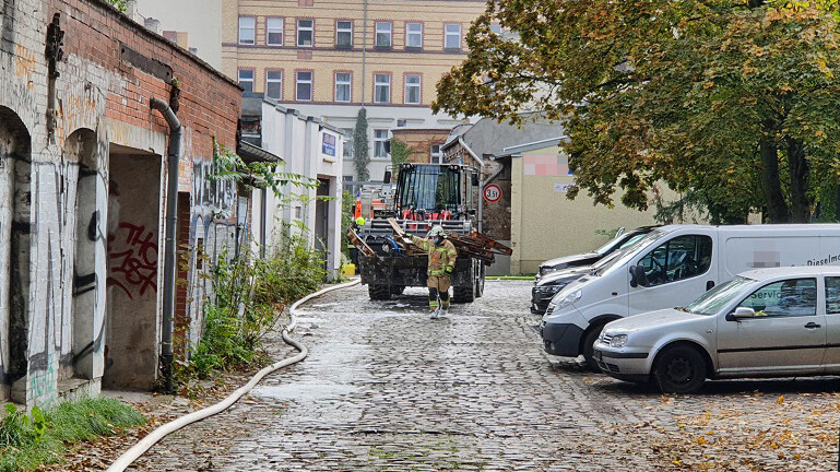 Radlader im Einsatz