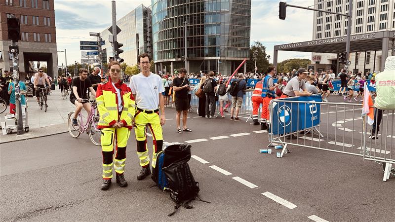 Einer der Defi-Trupps