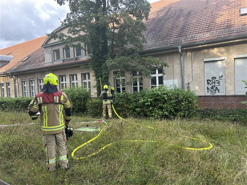 Vorbereitung eines Außenangriffes