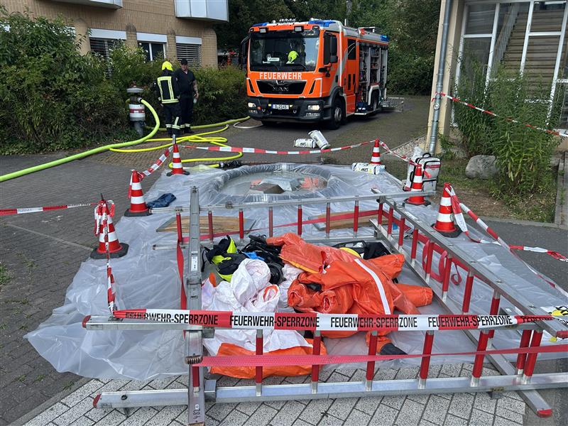 Dekontaminationsplatz