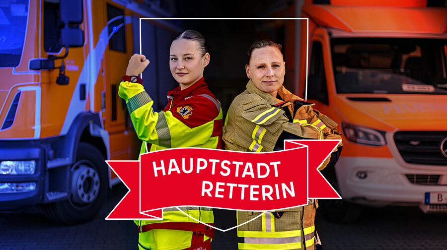 Grafik Hauptstadtretterin