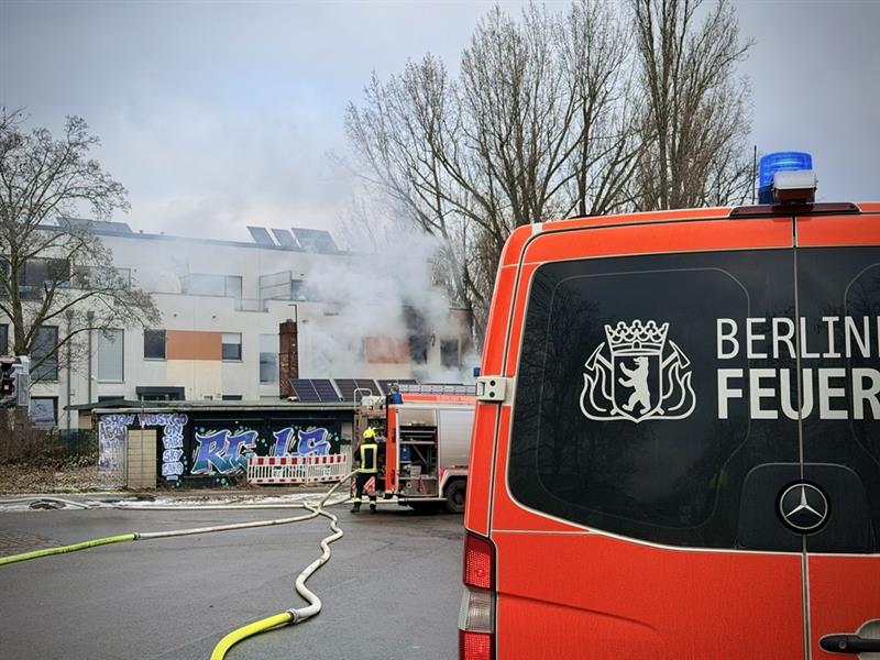 Einsatzkräfte vor Ort