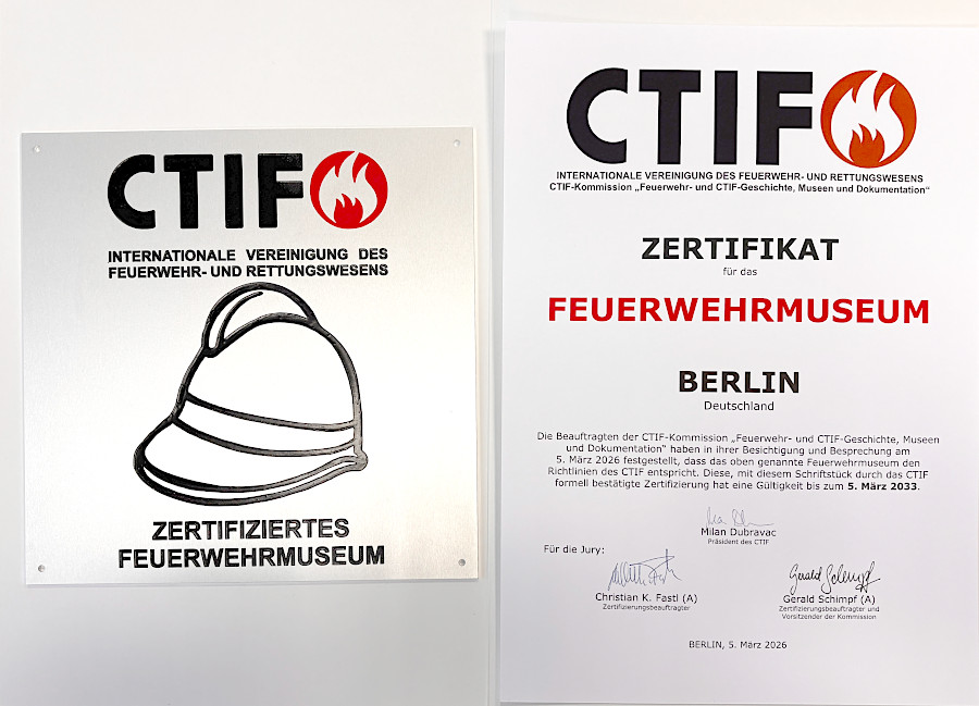 CTIF-Zertifikat